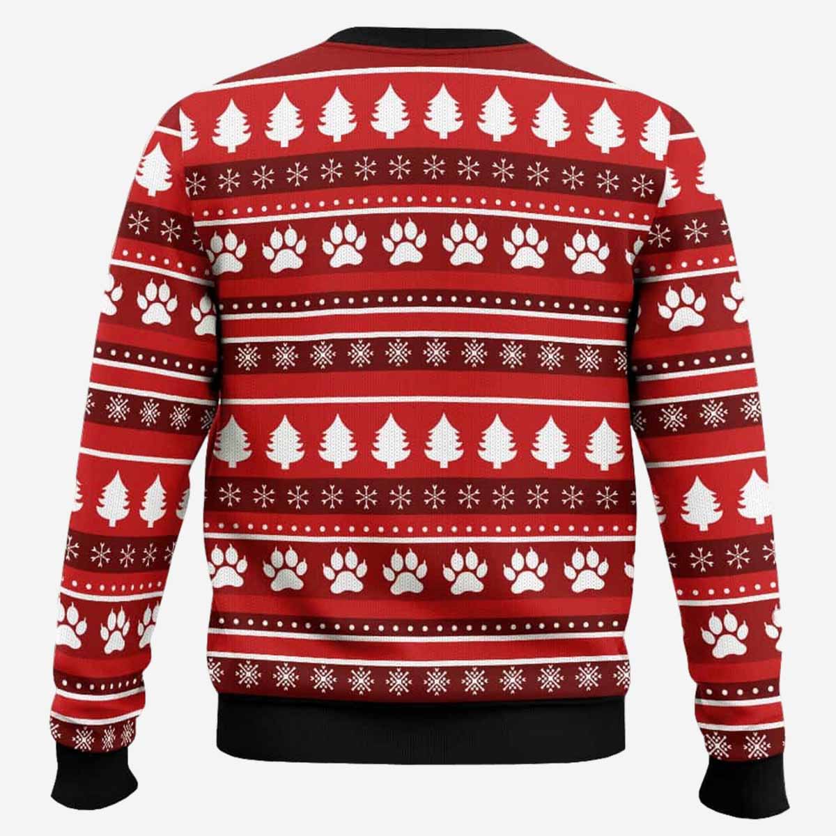 Black Cat Dashing Through The No Ugly Christmas Sweater Black Cat Dashing Through The No Ugly Christmas Sweater