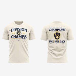 Brewers Division Champs Back To Back 2025 Hoodie