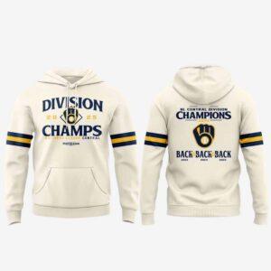 Brewers Division Champs Back To Back 2025 Hoodie