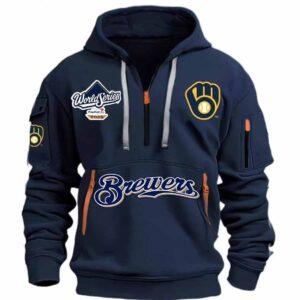 Brewers World Series 2025 Quarter Zip Hoodie