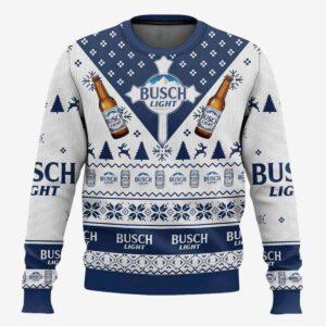Busch Light Ugly Christmas Sweater Busch Light Ugly Christmas Sweater