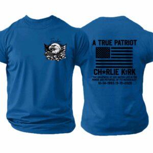 Charlie Kirk A True Patriot Shirt