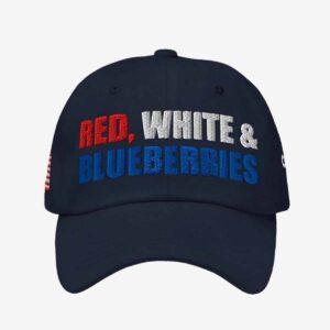 Charlie Kirk Red White and Blueberries Hat