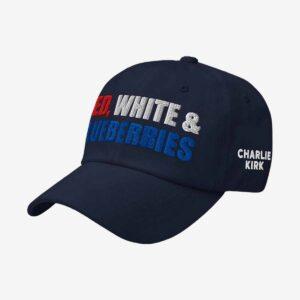 Charlie Kirk Red White and Blueberries Hat 1 Charlie Kirk Red White and Blueberries Hat