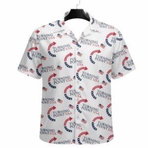 Charlie Kirk Turning Point USA Trump Commemorative Hawaiian Shirt Charlie Kirk Turning Point USA Trump Commemorative Hawaiian Shirt
