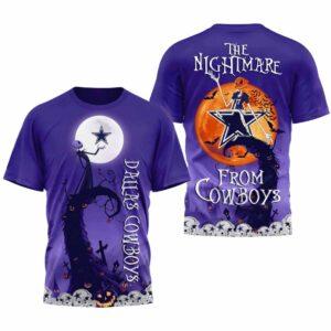 Cowboys Halloween The Nightmare Shirt 2025 Cowboys Halloween The Nightmare Shirt 2025