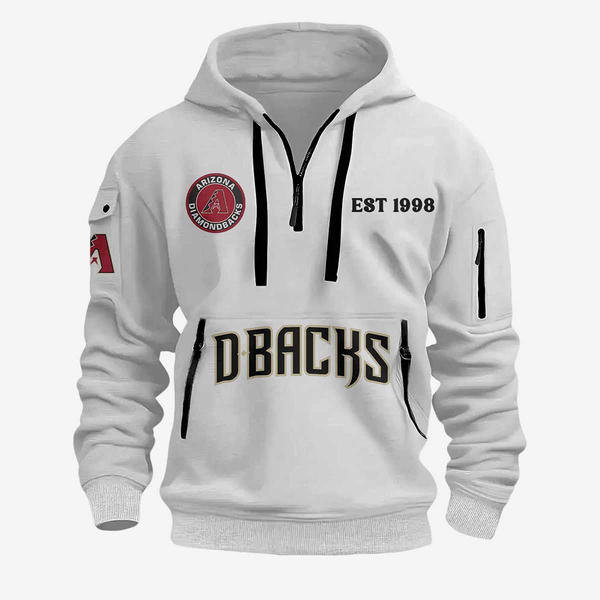 Diamondbacks Est 1998 Quarter Zip 2025 Hoodie Diamondbacks Est 1998 Quarter Zip 2025 Hoodie