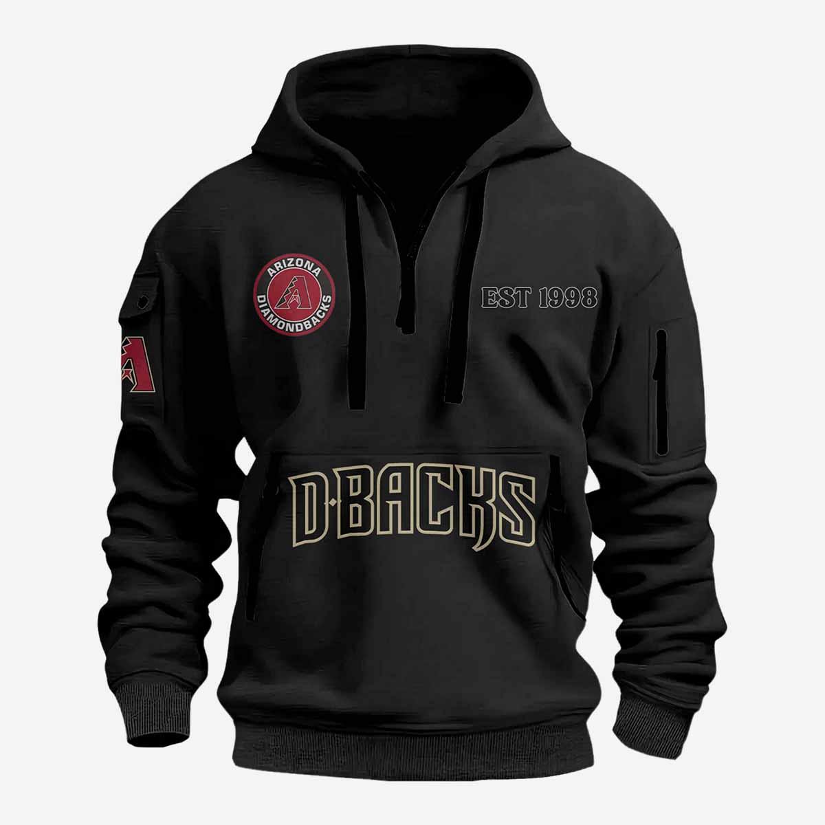 Diamondbacks Est 1998 Quarter Zip 2025 Hoodie Diamondbacks Est 1998 Quarter Zip 2025 Hoodie