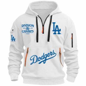Dodgers Division Champs 2025 Quarter Zip Hoodie 1 Dodgers Division Champs 2025 Quarter Zip Hoodie