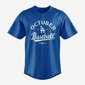 Dodgers October Baseball 2025 Jersey