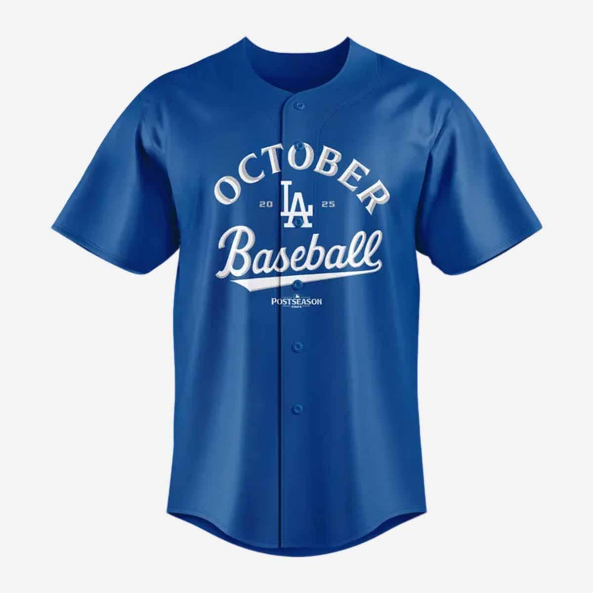 Dodgers October Baseball 2025 Jersey Dodgers October Baseball 2025 Jersey