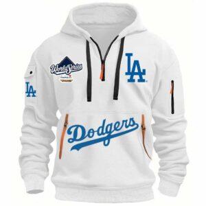 Dodgers World Series 2025 Quarter Zip Hoodie 2 Dodgers World Series 2025 Quarter Zip Hoodie