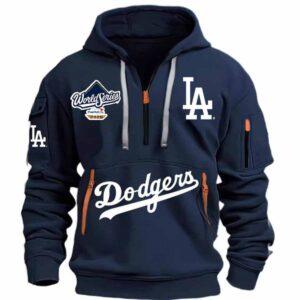 Dodgers World Series 2025 Quarter Zip Hoodie 1 Dodgers World Series 2025 Quarter Zip Hoodie