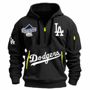 Dodgers World Series 2025 Quarter Zip Hoodie 3 Dodgers World Series 2025 Quarter Zip Hoodie