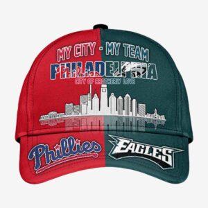 Eagles x Phillies My City My Team City Hat Eagles x Phillies My City My Team City Hat