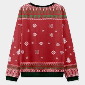 Funny Frog Lights Everything Is Fine Christmas Ugly Sweater 1 Funny Frog Lights Everything Is Fine Christmas Ugly Sweater