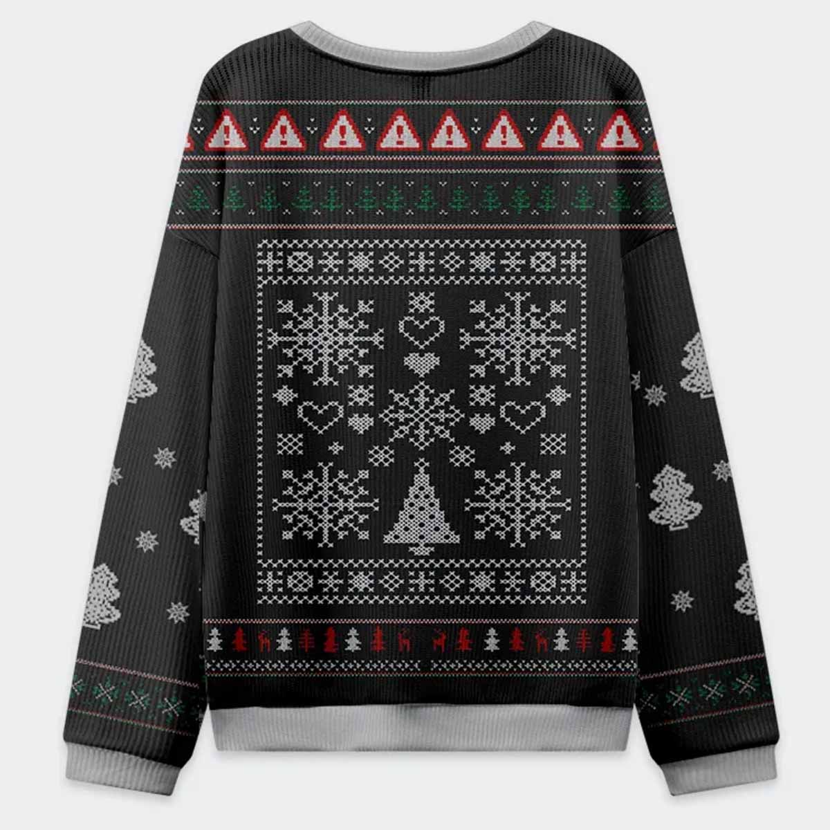 Goose Honking Through The Snow Christmas Ugly Sweater Goose Honking Through The Snow Christmas Ugly Sweater
