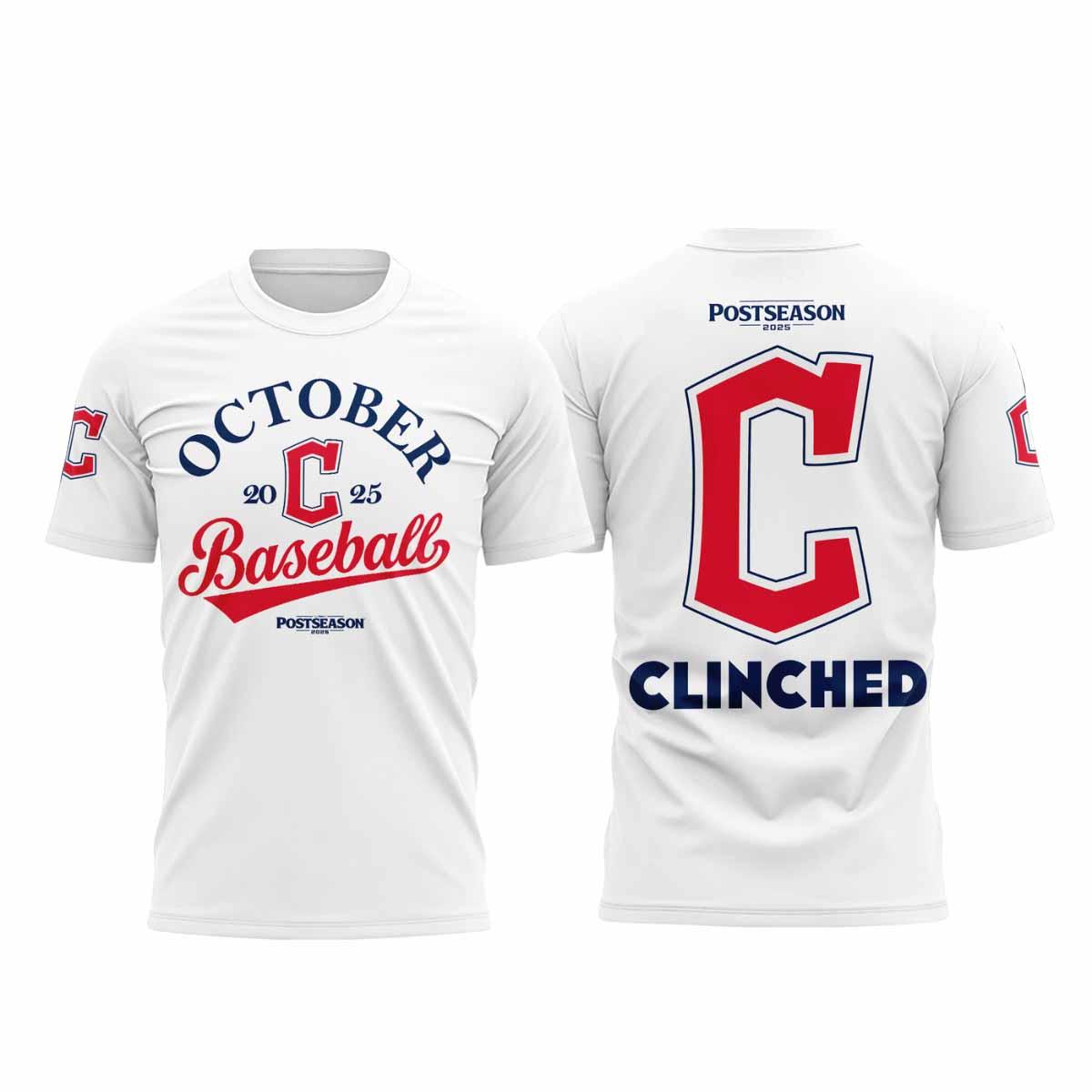 Guardians October Baseball 2025 Shirt Guardians October Baseball 2025 Shirt