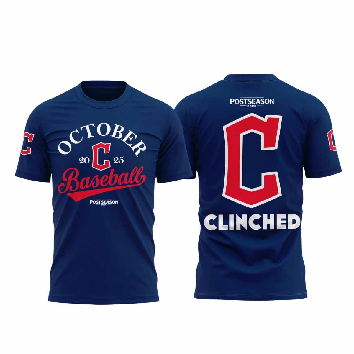 Guardians October Baseball 2025 Shirt Guardians October Baseball 2025 Shirt