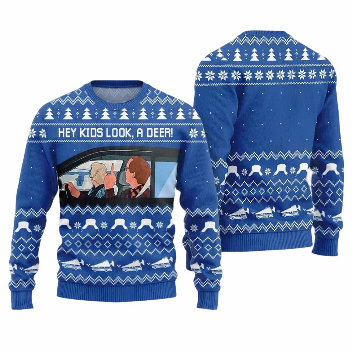 Hey Kids Look A Deer National Lampoon Ugly Christmas Sweater Hey Kids Look A Deer National Lampoon Ugly Christmas Sweater