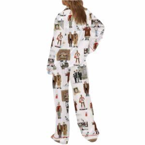 Home Alone Christmas Silky Satin Pajama Set 1 Home Alone Christmas Silky Satin Pajama Set