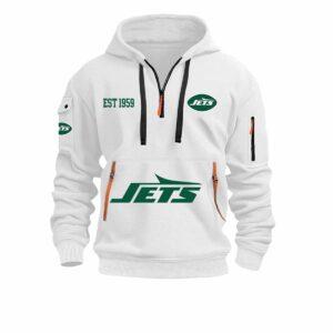 Jets Est 1959 Quarter Zip 2025 Hoodie Jets Est 1959 Quarter Zip 2025 Hoodie