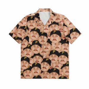 Kyle Manzardo Face Hawaiian Shirt