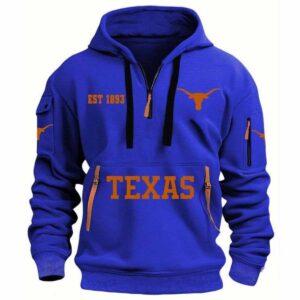 Longhorns EST 1893 Quarter Zip Hoodie 2 Longhorns EST 1893 Quarter Zip Hoodie