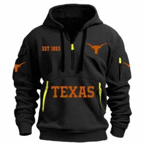 Longhorns EST 1893 Quarter Zip Hoodie 1 Longhorns EST 1893 Quarter Zip Hoodie