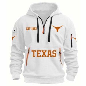 Longhorns EST 1893 Quarter Zip Hoodie Longhorns EST 1893 Quarter Zip Hoodie