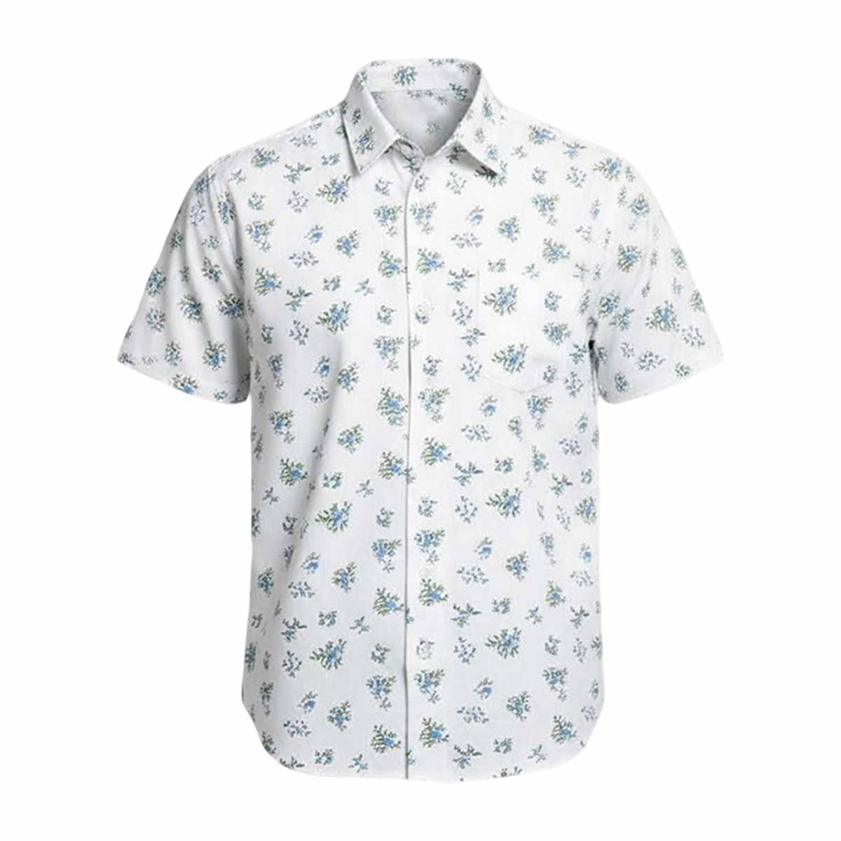 Luigi Mangione Model Spring Summer Floral Shirt Luigi Mangione Model Spring Summer Floral Shirt