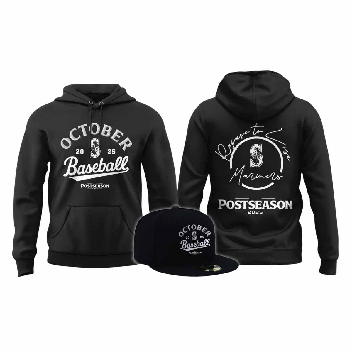 Mariners October Baseball Refuse To Love 2025 Hoodie Mariners October Baseball Refuse To Love 2025 Hoodie