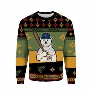 NY Mets Pete Alonso Ugly Christmas Sweater NY Mets Pete Alonso Ugly Christmas Sweater