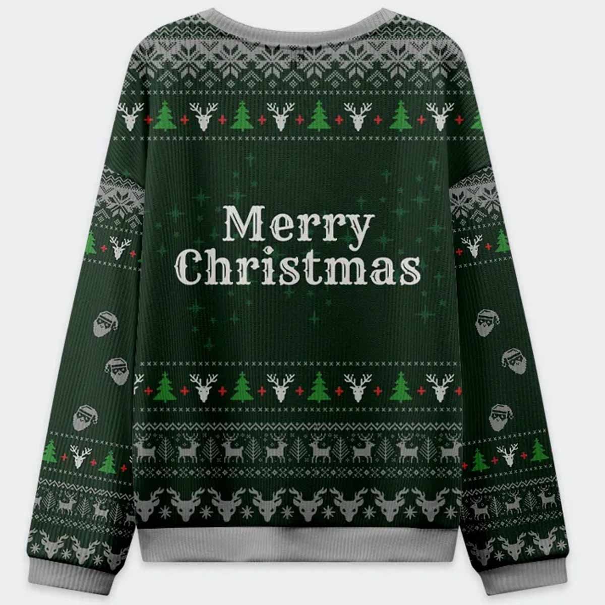 Nice Naughty Overachiever Christmas Ugly Sweater Nice Naughty Overachiever Christmas Ugly Sweater