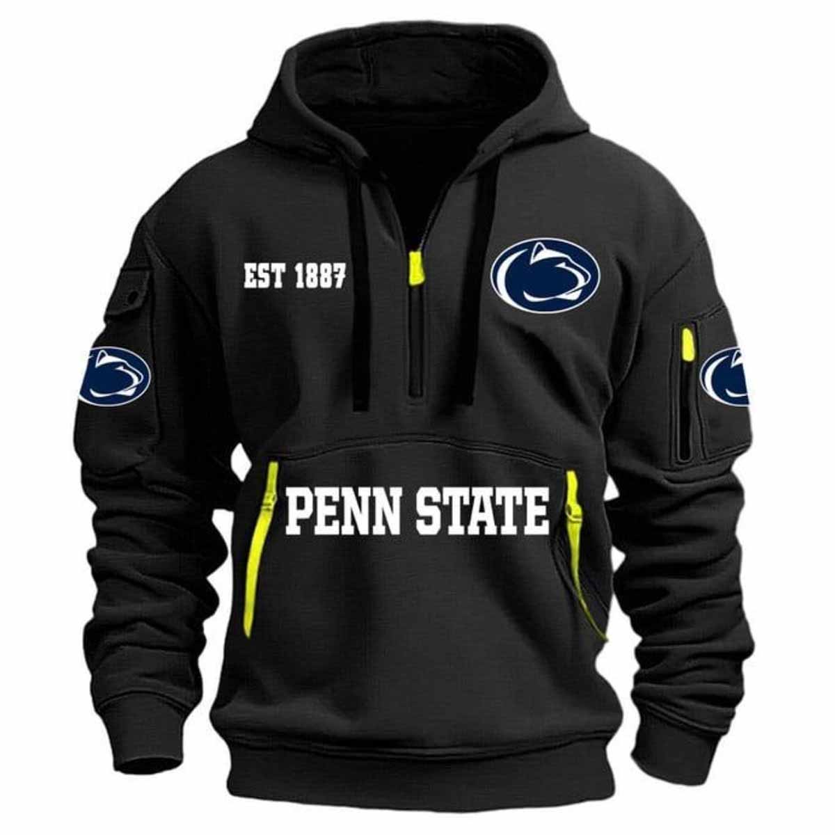 Nittany Lions EST 1887 Quarter Zip Hoodie Nittany Lions EST 1887 Quarter Zip Hoodie