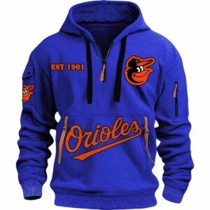 Orioles EST 1901 Quarter Zip Hoodie 2025 1 Orioles EST 1901 Quarter Zip Hoodie 2025