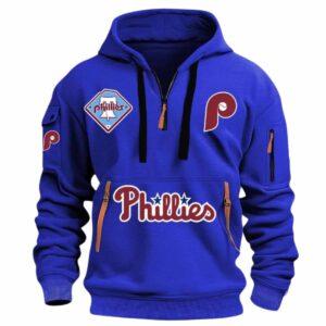 Phillies 2025 Quarter Zip Hoodie