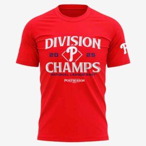 Phillies Division Champs Back To Back NL East Champions 2025 Hoodie