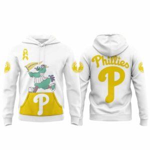 Phillies Nemours Childhood Cancer Awareness Night 2025 Hoodie