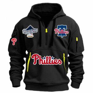 Phillies World Series 2025 Quarter Zip Hoodie