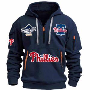 Phillies World Series 2025 Quarter Zip Hoodie