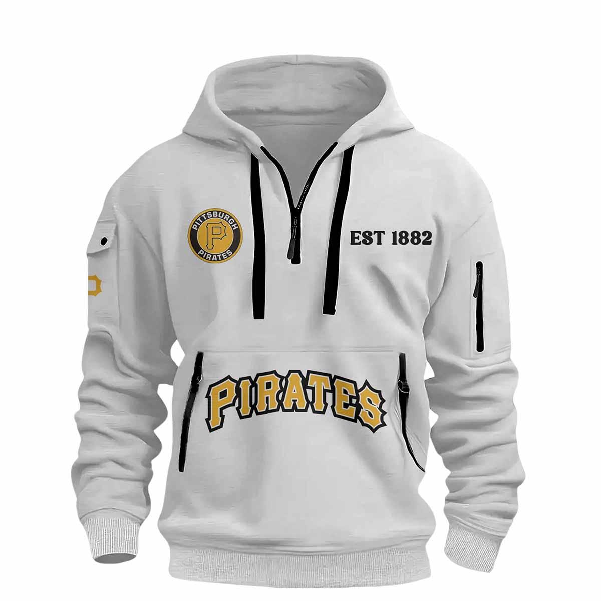 Pirates Est Quarter Zip 2025 Hoodie Pirates Est Quarter Zip 2025 Hoodie