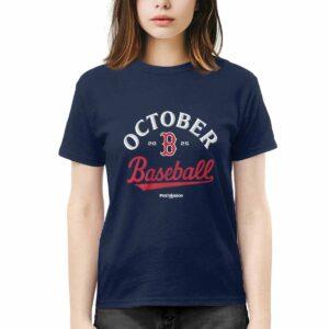 Red Sox October Baseball 2025 Shirt