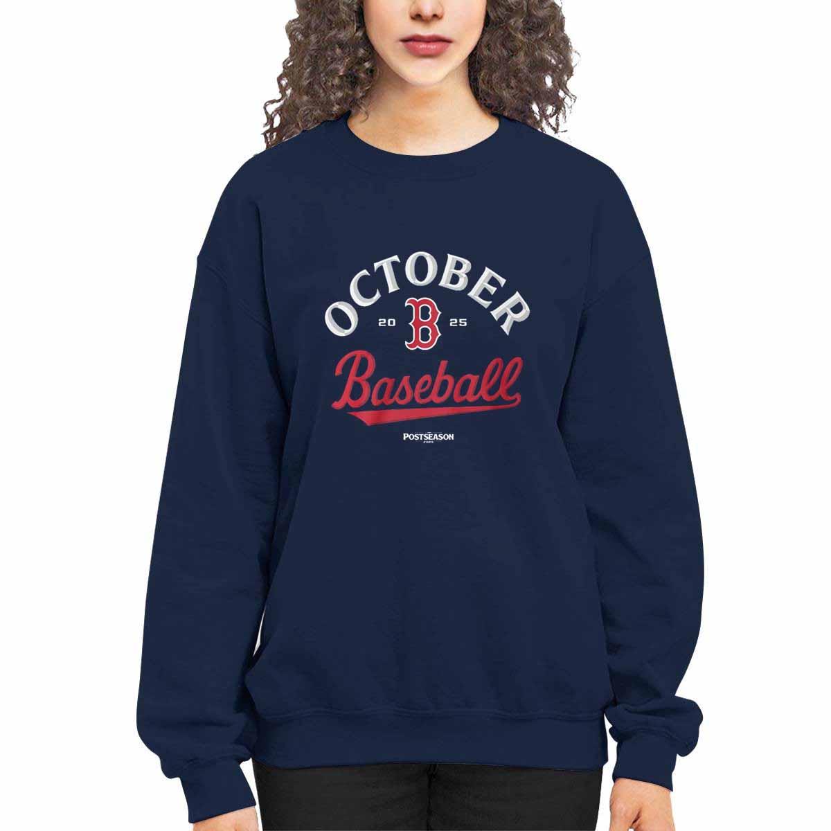 Red Sox October Baseball 2025 Shirt Red Sox October Baseball 2025 Shirt