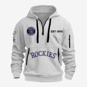 Rockies Est 1993 Quarter Zip 2025 Hoodie Rockies Est 1993 Quarter Zip 2025 Hoodie
