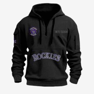 Rockies Est 1993 Quarter Zip 2025 Hoodie