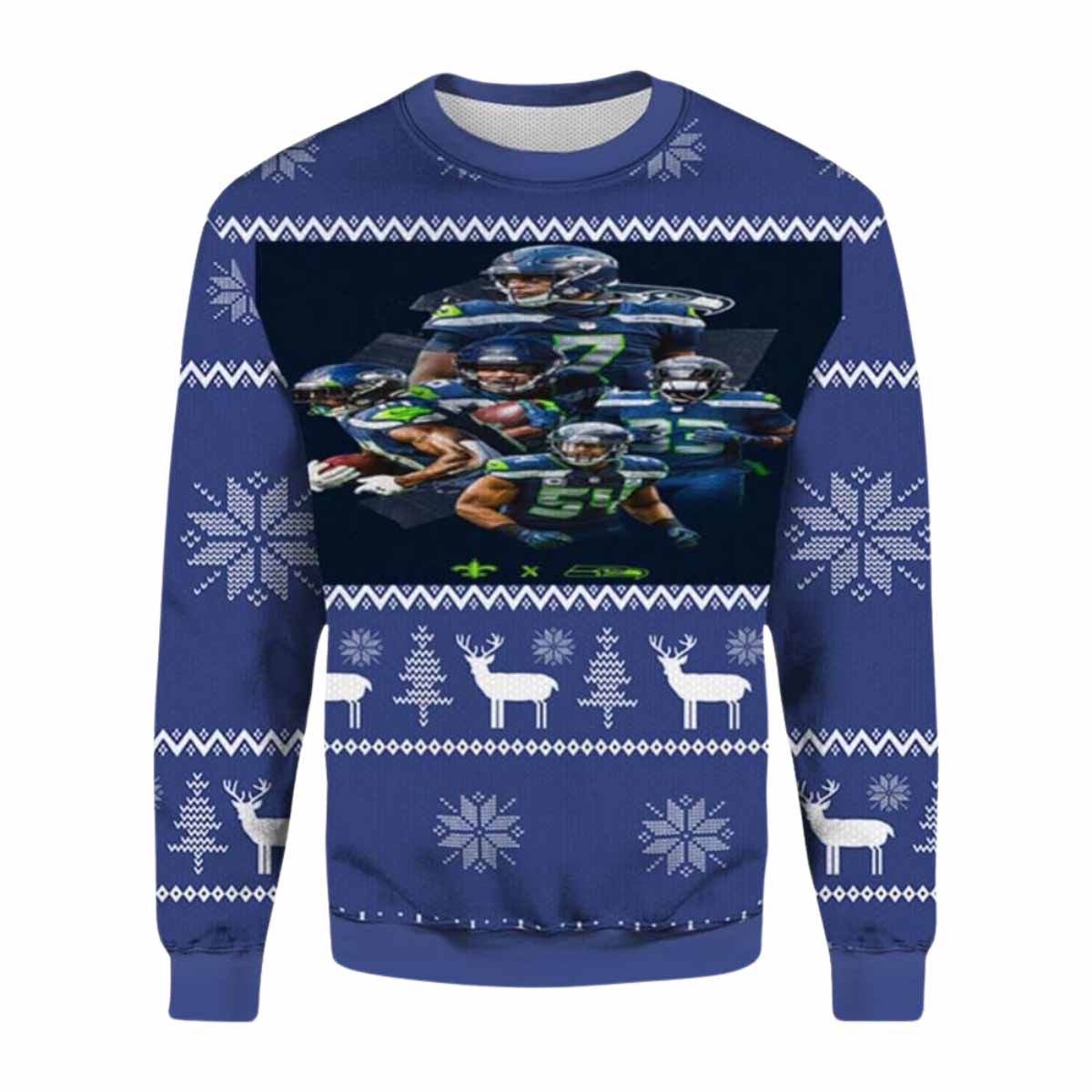 Seahawks Special Team Ugly Christmas Sweater Seahawks Special Team Ugly Christmas Sweater