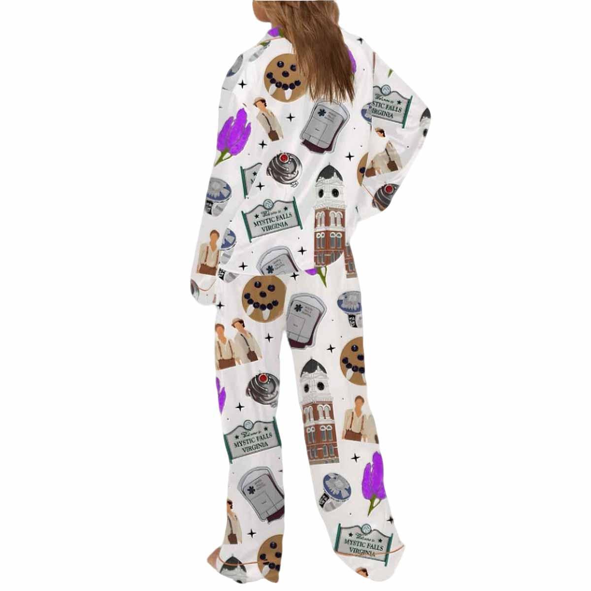 The Vampire Silky Satin Pajama Set The Vampire Silky Satin Pajama Set