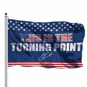 This Is The Turning Point Flag Charlie Kirk Flag This Is The Turning Point Flag Charlie Kirk Flag