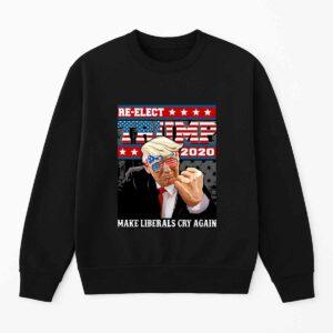 Thomas Jacob Re-elect Trump 2020 Make Liberals Cry Again Shirt 1 Thomas Jacob Re elect Trump 2020 Make Liberals Cry Again Shirt